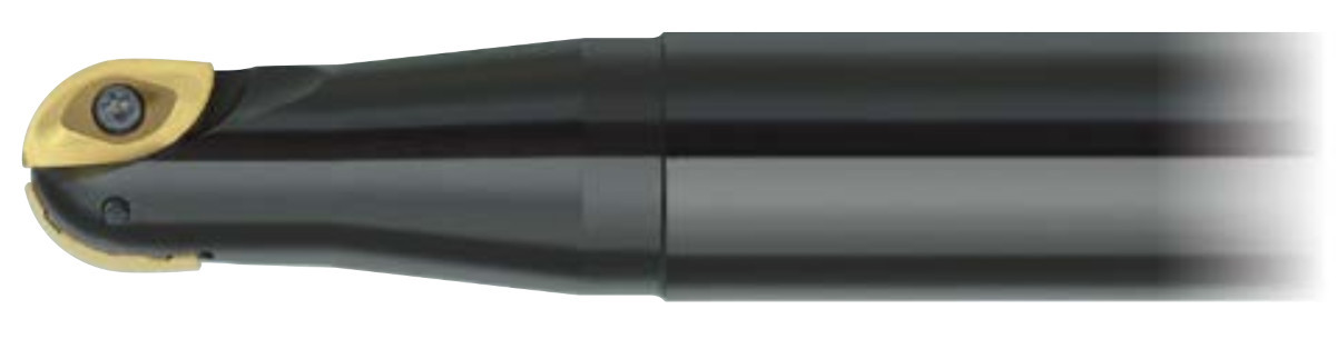 Фреза концевая по металлу сферическая со сменными пластинами D-50 арт: BCF-25R-250-С50.8